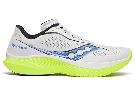 Мужские кроссовки Saucony Kinvara 15, бело-лимонные