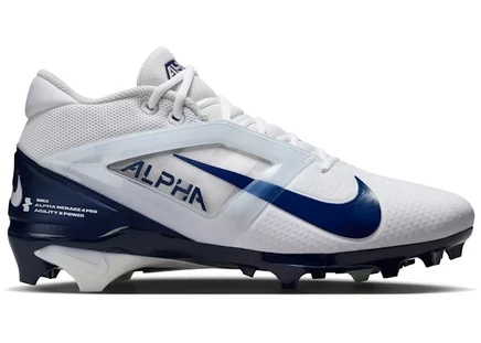 Мужские кроссовки Nike Alpha Menace 4 Pro, бело-темно-синие