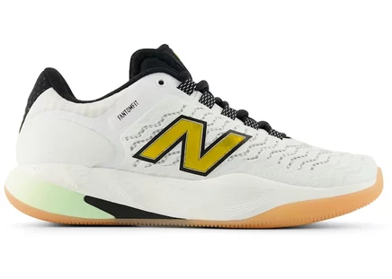 Женские кроссовки New Balance CTRally, бело-черные с золотом