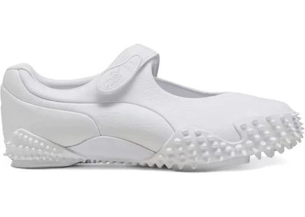 Мужские кожаные кроссовки Puma Mostro Fey, белые