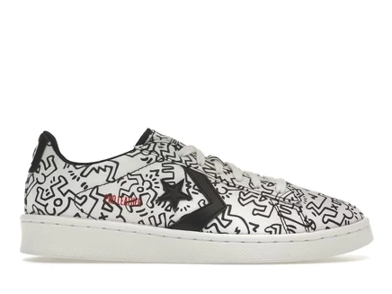Мужские кеды Converse Pro Leather Ox Keith Haring, белые
