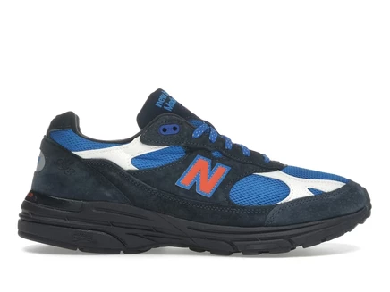 Мужские кроссовки New Balance 993 MiUSA Kith Madison Square Garden, темно-синие