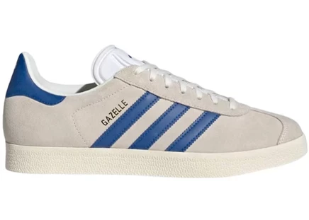 Мужские кроссовки Adidas Gazelle Manchester United, кремовые/синие
