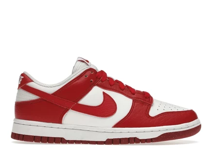 Женские кроссовки Nike Dunk Low Next Nature, бело-красные