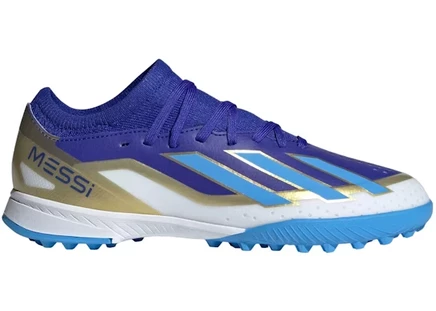 adidas Crazyfast Messi League Turf Lucid Blue Blue Burst Cloud White (GS) lucid blue/blue burst/cloud white