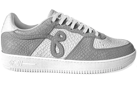 Мужские кроссовки John Geiger GF-01, серо-белые