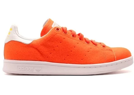 Мужские кроссовки Adidas Stan Smith Pharrell, оранжевые