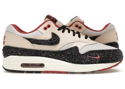 Мужские кроссовки Nike Air Max 1, белые/черные/серые