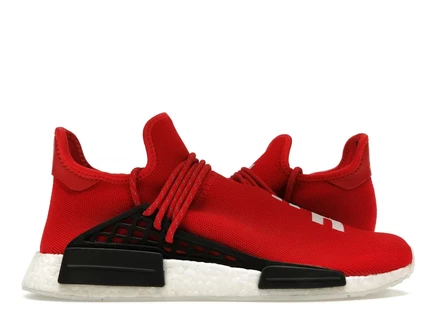 Мужские кроссовки Adidas NMD HU Pharrell Human Race, алые