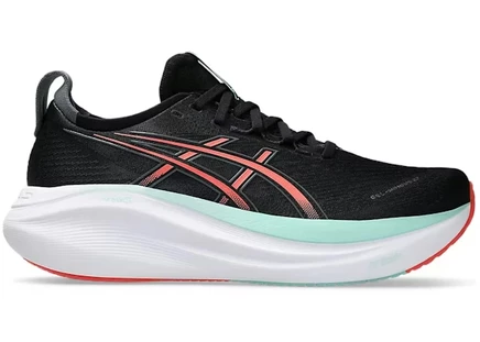 Мужские кроссовки Asics Gel-Nimbus 27, черно-коралловые