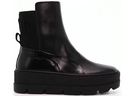Женские кроссовки-ботинки Puma Chelsea Rihanna Fenty, черные