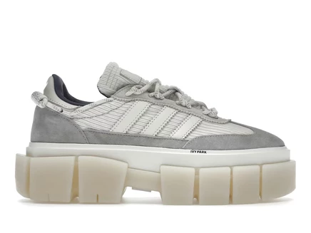 Женские кроссовки Adidas Super Sleek Chunky Ivy Park, серо-белые