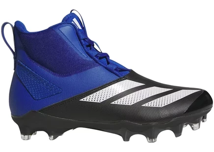 Мужские кроссовки Adidas Adizero Chaos Linemen, сине-бело-черные