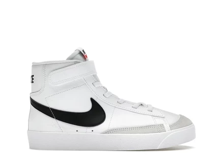 Детские кроссовки Nike Blazer Mid 77, черно-белые