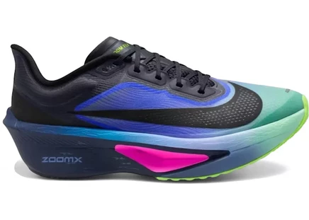 Мужские кроссовки Nike Zoom Fly 6, обсидиан/синий/изумруд/черный