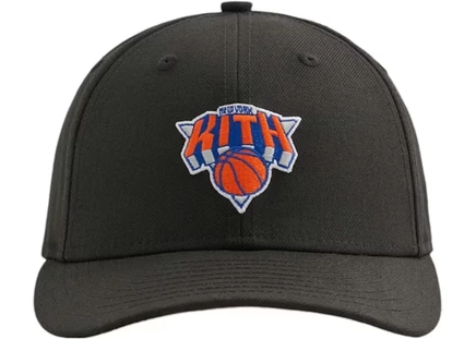 Мужская кепка KITH x New Era 59FIFTY Knicks, черная
