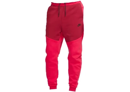 Мужские джоггеры Nike Tech Fleece, ягодные/черные