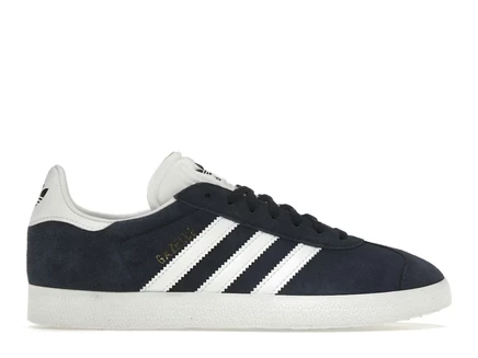Мужские кроссовки Adidas Gazelle, темно-синие/белые