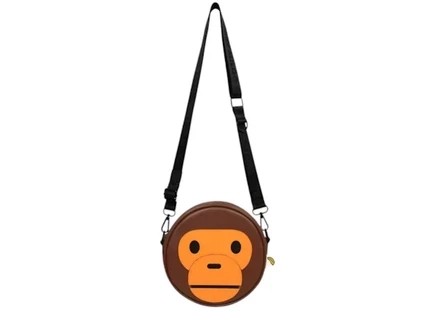Детская сумка через плечо Bape Baby Milo, коричневая