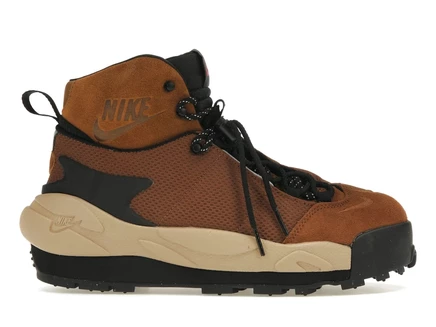 Мужские кроссовки nike magmascape sp sacai, светло-коричневые