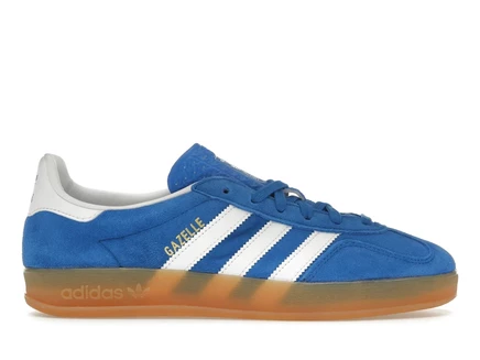 Мужские кроссовки Adidas Gazelle Indoor, сине-белые