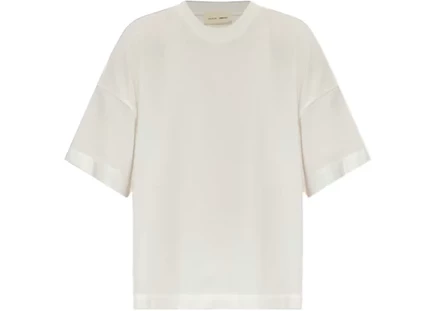 Женская футболка Fear of God Essentials Boxy, белая