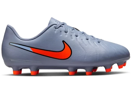 Детские бутсы Nike Tiempo Legend 10 Club MG, сине-черные