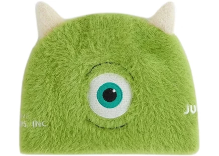 Мужская шапка-бини KITH Mike Wazowski без отворота, лаймовая