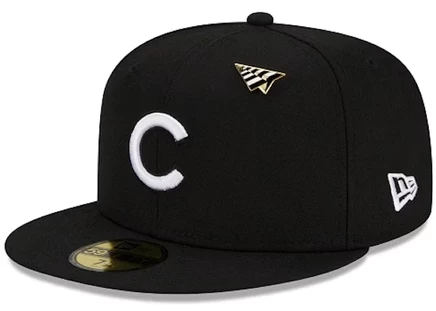 Мужская бейсболка New Era Chicago Cubs 59FIFTY, черная