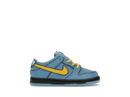 Детские кроссовки Nike SB Dunk Powerpuff Bubbles, голубые