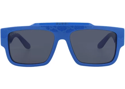 Мужские солнцезащитные очки Gucci GG1460S из ацетата, синие
