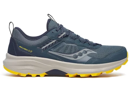 Мужские кроссовки Saucony Excursion TR17, серо-желтые