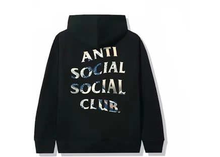 Мужское худи Anti Social Social Club Tonkotsu Logo, черное