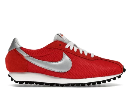 Женские кроссовки Nike LD-1000, красно-серебристые