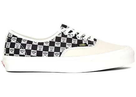 Мужские кеды Vans Authentic Spongebob Checkerboard, желто-черные