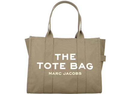 Сумка-тоут Marc Jacobs The Large Tote, серо-зеленая