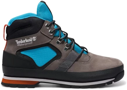 Мужские кроссовки timberland euro hiker mid, серо-голубые