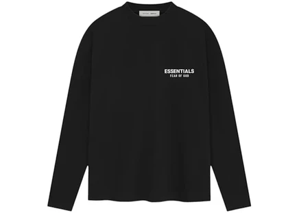 Мужской лонгслив Fear of God Essentials Classic, черный