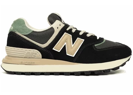 Мужские кроссовки New Balance 574 Legacy, черно‑песочные