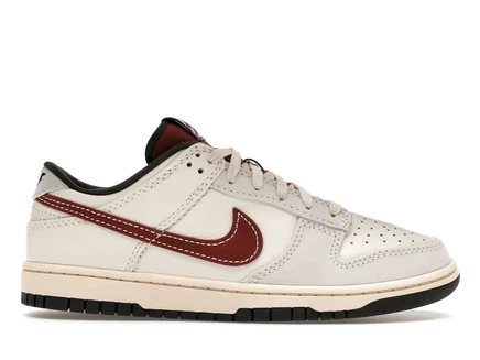 Мужские кроссовки Nike Dunk Low, темно-коричневые/жемчужные