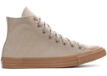Мужские высокие кеды Converse Chuck Taylor All Star Hi Monochrome, песочно-белые