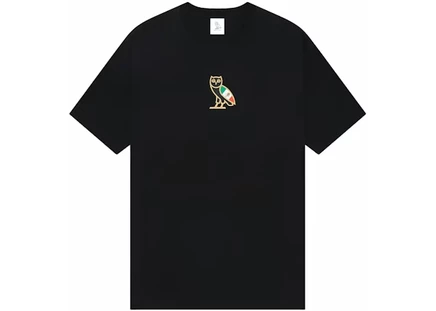 Мужская футболка OVO Mexico Mini OG Owl, черная