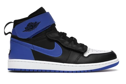 Мужские кроссовки Jordan 1 High FlyEase, черно-сине-белые