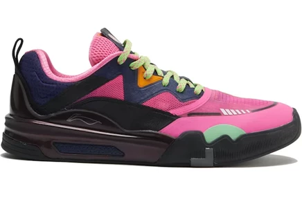 Мужские кроссовки Li-Ning Ellington Tropicana, оранжево-черные