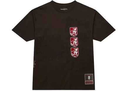 Унисекс футболка Travis Scott Alabama Crimson Tide, коричневая