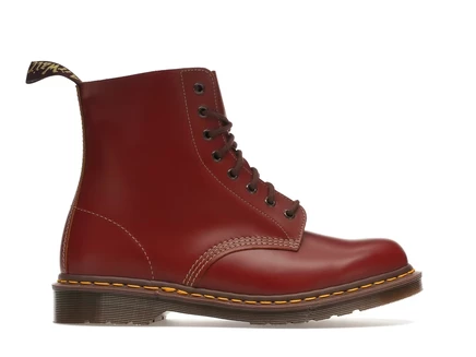 Мужские ботинки Dr. Martens 1460 Vintage, бордовые
