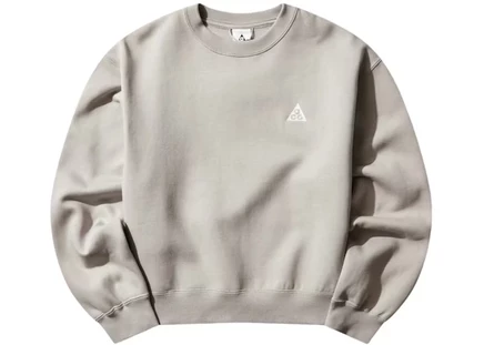 Женский свитшот Nike ACG Tuff Fleece с круглым вырезом, серый