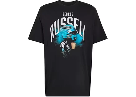 adidas Mercedes AMG Petronas Formula 1 Team George Russell Graphic Tee black