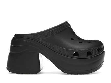 Мужские кроксы Crocs Siren Clog, черные