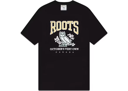 Мужская футболка OVO x Roots, черная